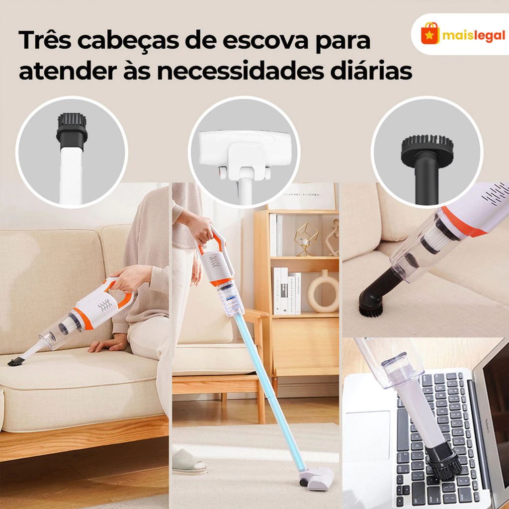 3-in-1 Wireless Vacuum Cleaner