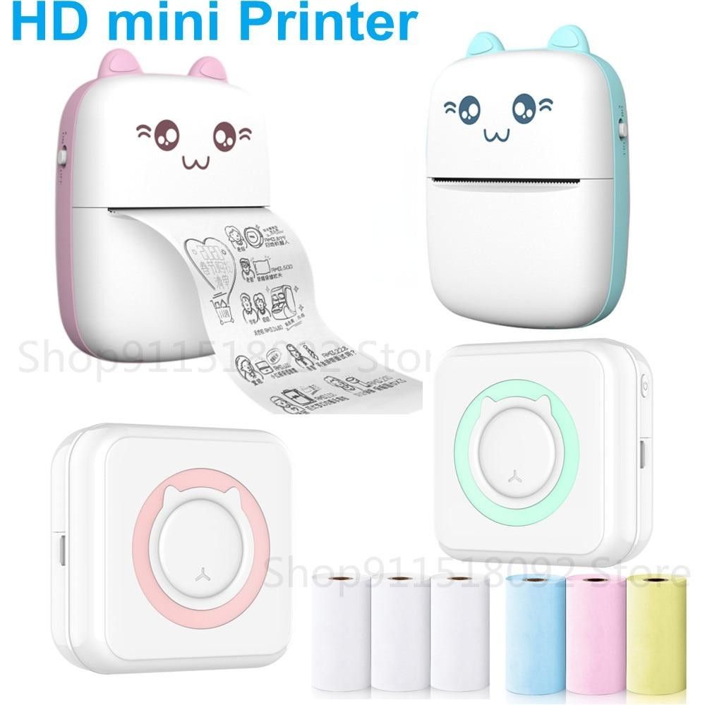 Portable Mini Pocket Printer – Bluetooth Thermal Printer